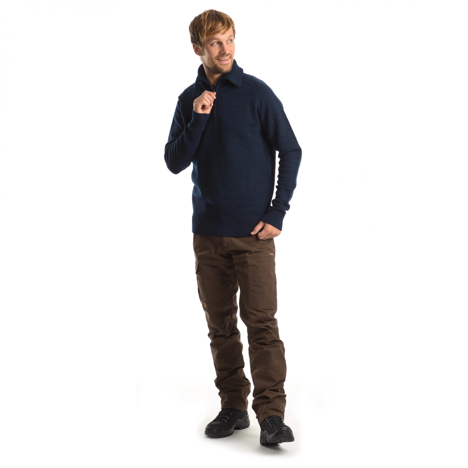 Stoic MMXX.Nauta Wool Long Zip Sweater - Wollpullover 6 Stoic MMXX.Nauta Wool Long Zip Sweater - Wollpullover – Bild 6