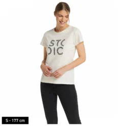 Stoic Women's Organic Cotton HeladagenSt. S/S - T-Shirt 10 Stoic Women's Organic Cotton HeladagenSt. S/S - T-Shirt -Stoic stoic womens organic cotton heladagenst s s t shirt detail 3